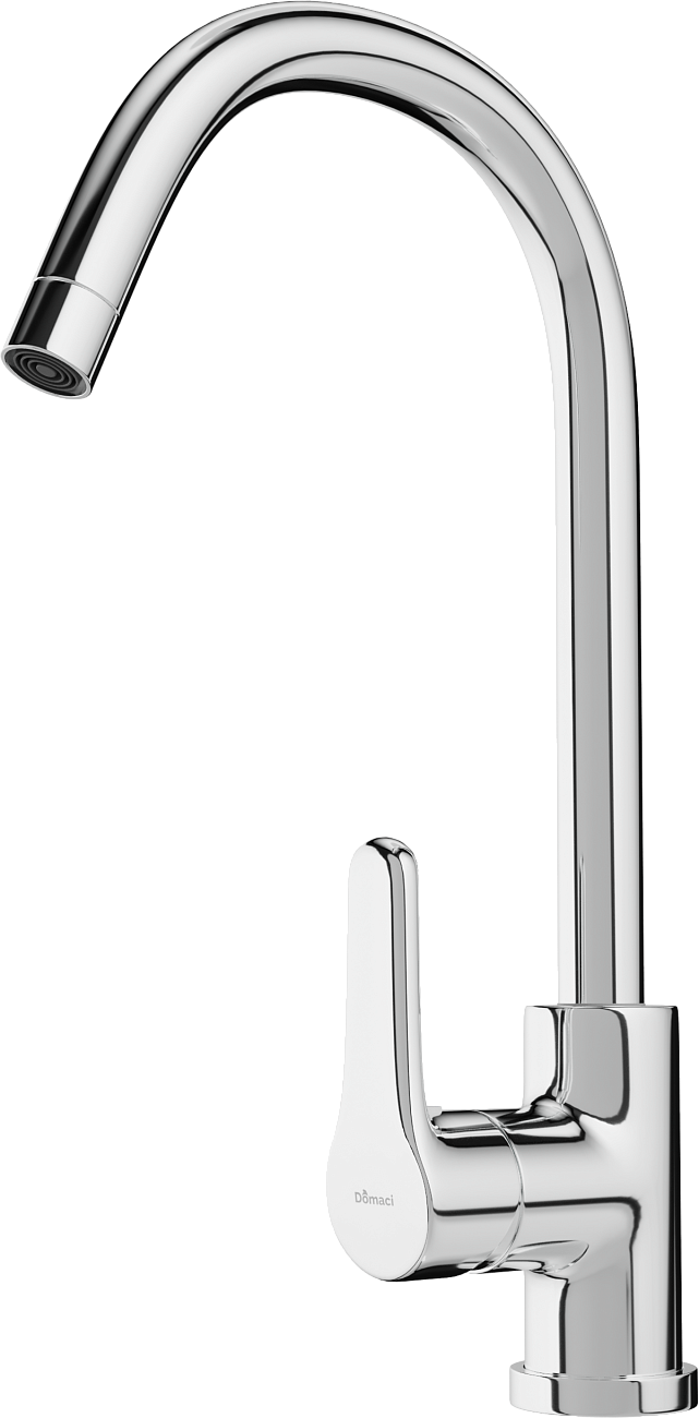 Смеситель для кухни однорычажный хром Domaci "Ливорно" 33110-205-1CG-IG11 - изображение 7