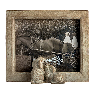 Фоторамка Зайки