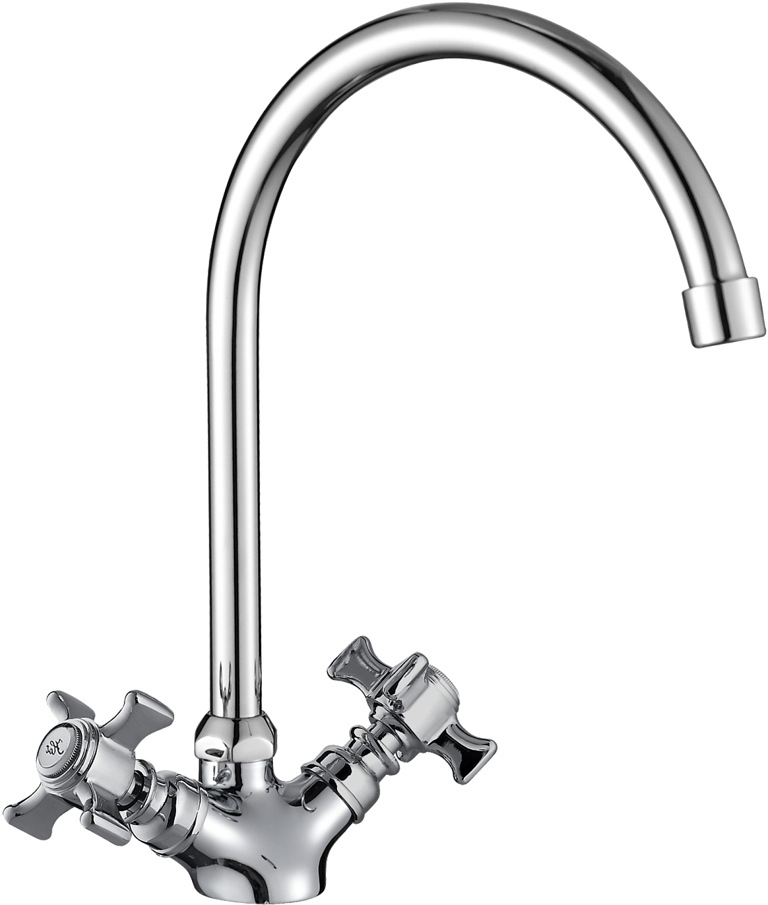 Мойка кухонная 50,5х56,5 см серая Domaci "Бьелла" DMC-06 со смесителем Domaci "Равенна" D1700000 - изображение 10