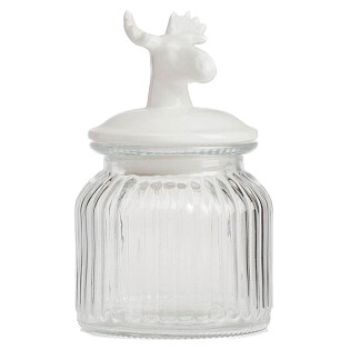 Декоративная банка с крышкой Deer Маленькая