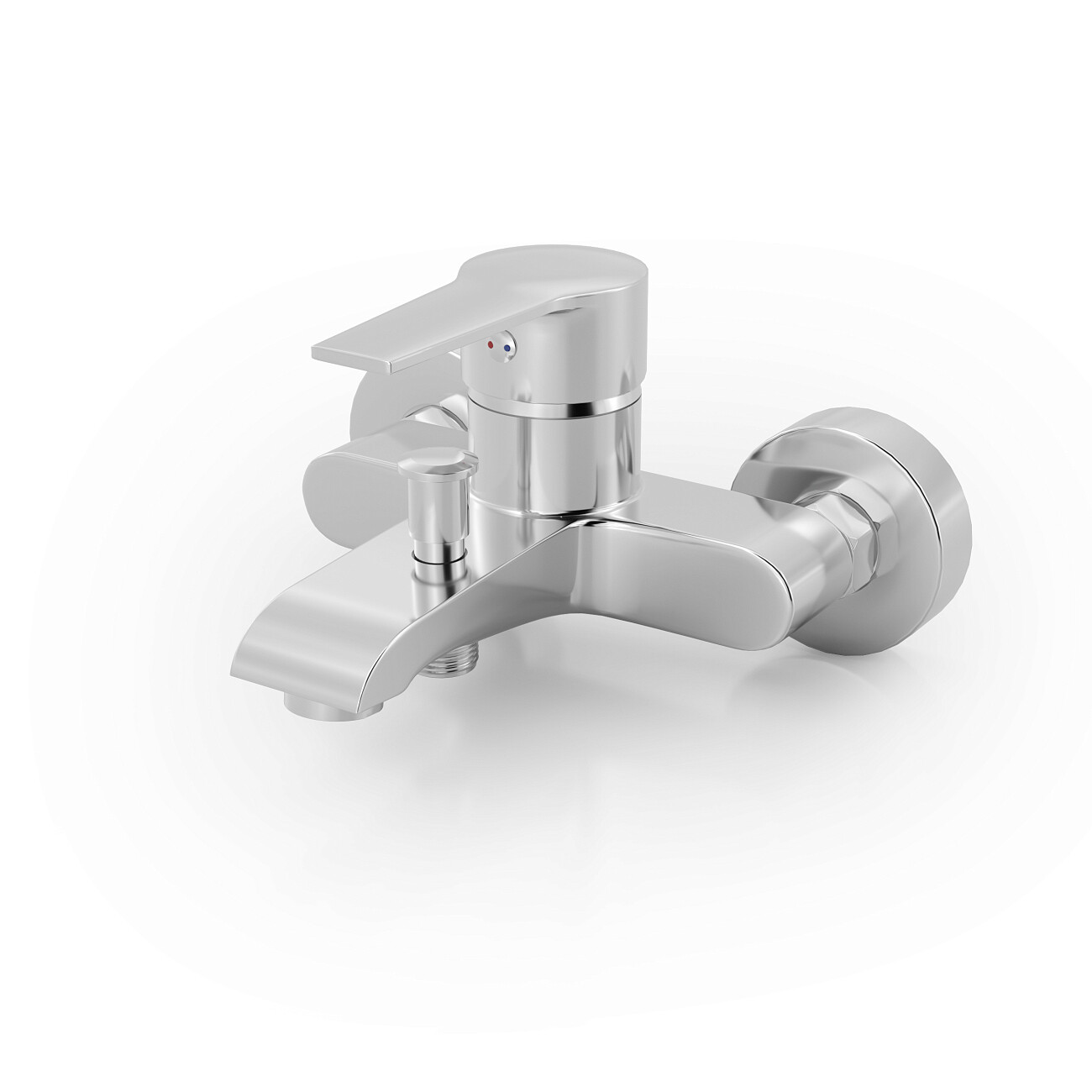 Смеситель для ванны с душем хром Mega Snow MG-SH01 - изображение 7