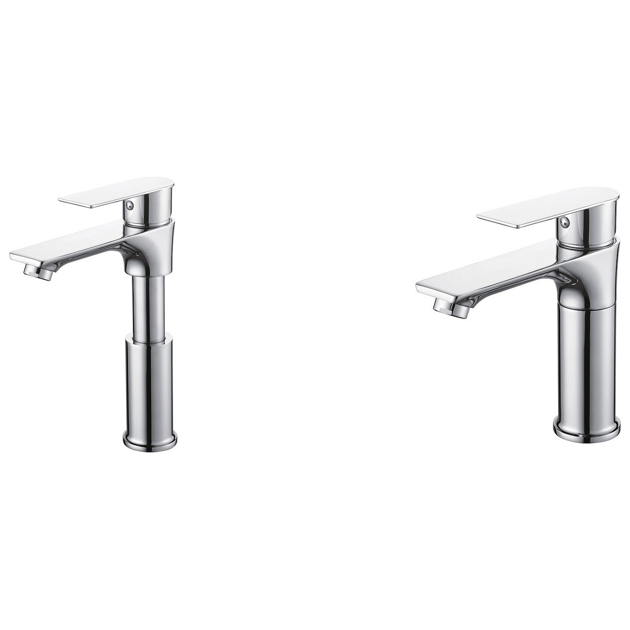 Смеситель для кухни однорычажный с регулируемой высотой хром D-Lin D110373 - изображение 2