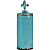 Емкость для хранения с крышкой Cannister Blue