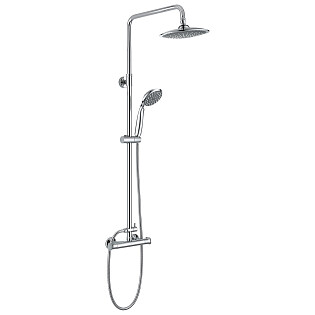 Душевой комплект с термостатом хром D&K Bayern Potsdam DA2113701B09