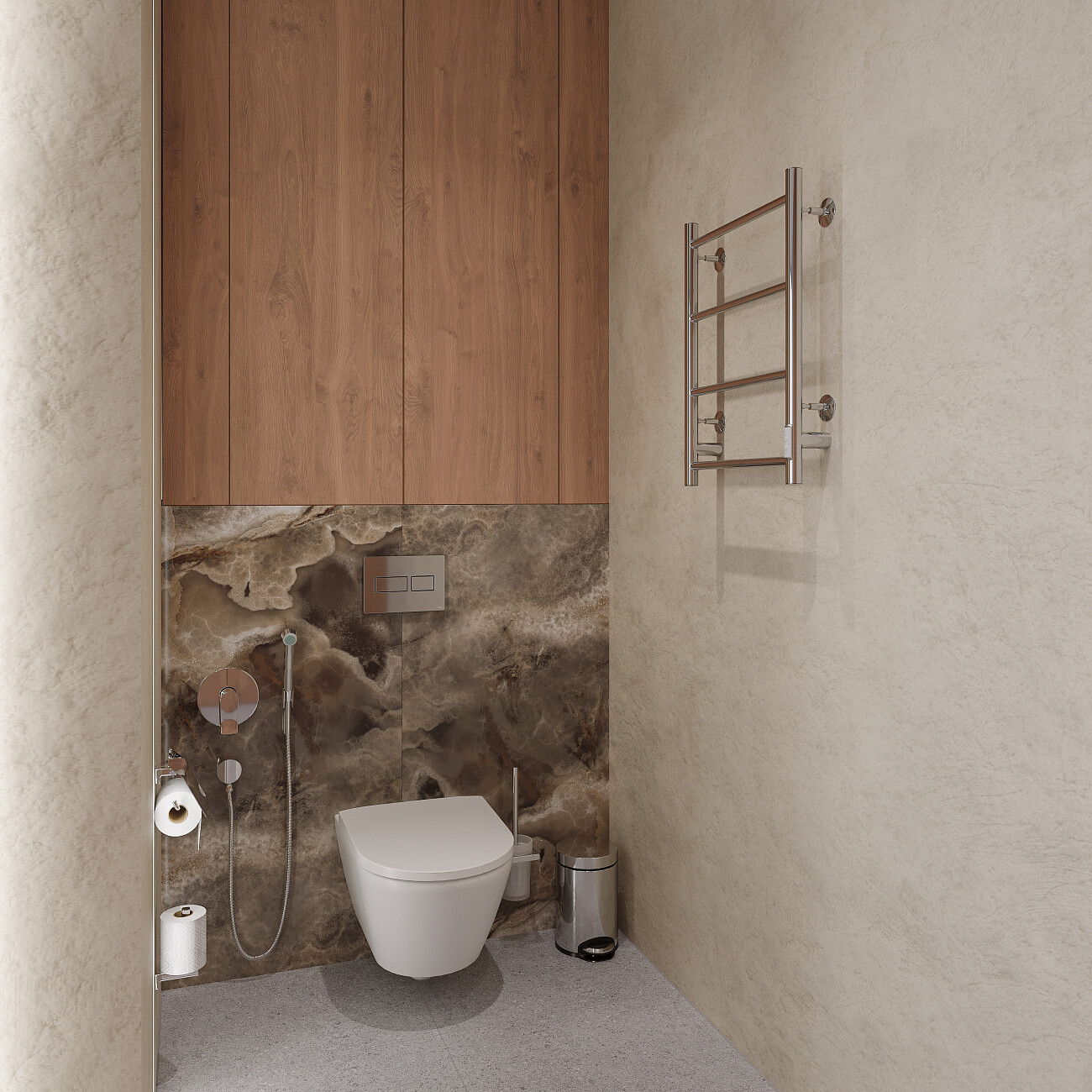 Полотенцесушитель электрический 60x40 см хром Ewrika "Сафо" PN 4657763847722 - изображение 6