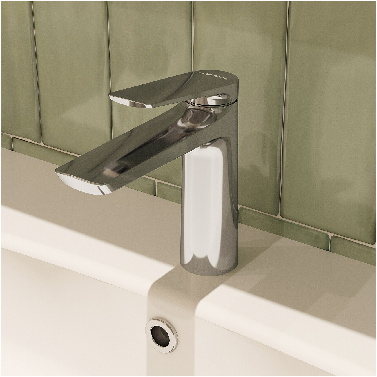 Смеситель для раковины однорычажный хром Stworki "Вирклунд" S05010CR - изображение 5