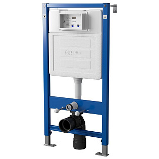 Инсталляция для подвесного унитаза синяя Point &quot;Элемент&quot; PN45120