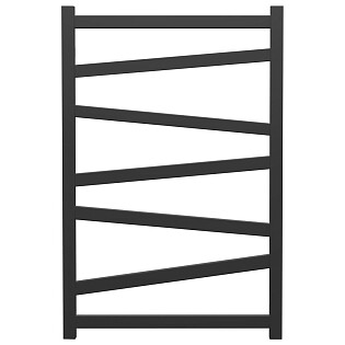 Полотенцесушитель водяной 50х80 см черный Point &quot;Феникс&quot; PN15158B П7