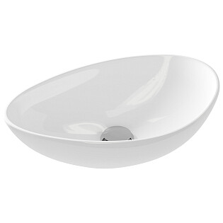 Раковина керамическая на столешницу Cersanit Moduo 55 Leaf 63571