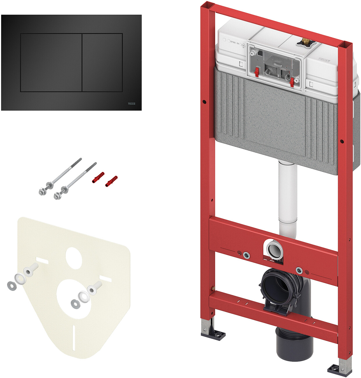 Унитаз подвесной Stworki Rotenburg SWH52 с инсталляцией TECE Base K440407 - изображение 10