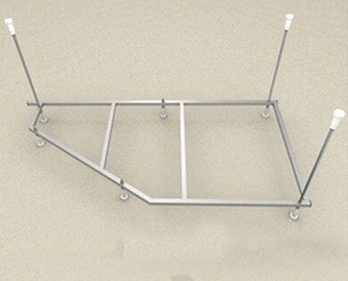 Каркас для ванны ассиметричный хром Aquatek &quot;Дива 170&quot; KAR-0000026