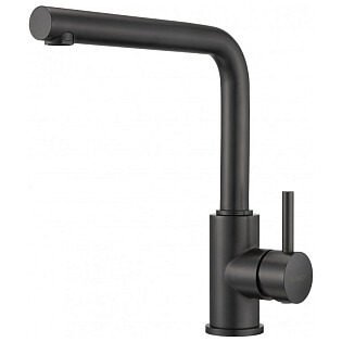 Смеситель для кухни однорычажный черный Milacio Ultra MCU.555.TB