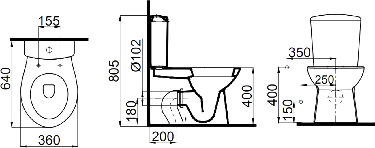 Унитаз напольный с микролифтом белый Stworki "Эстерсунд" SET1004-0306-001-1-1100 - изображение 2