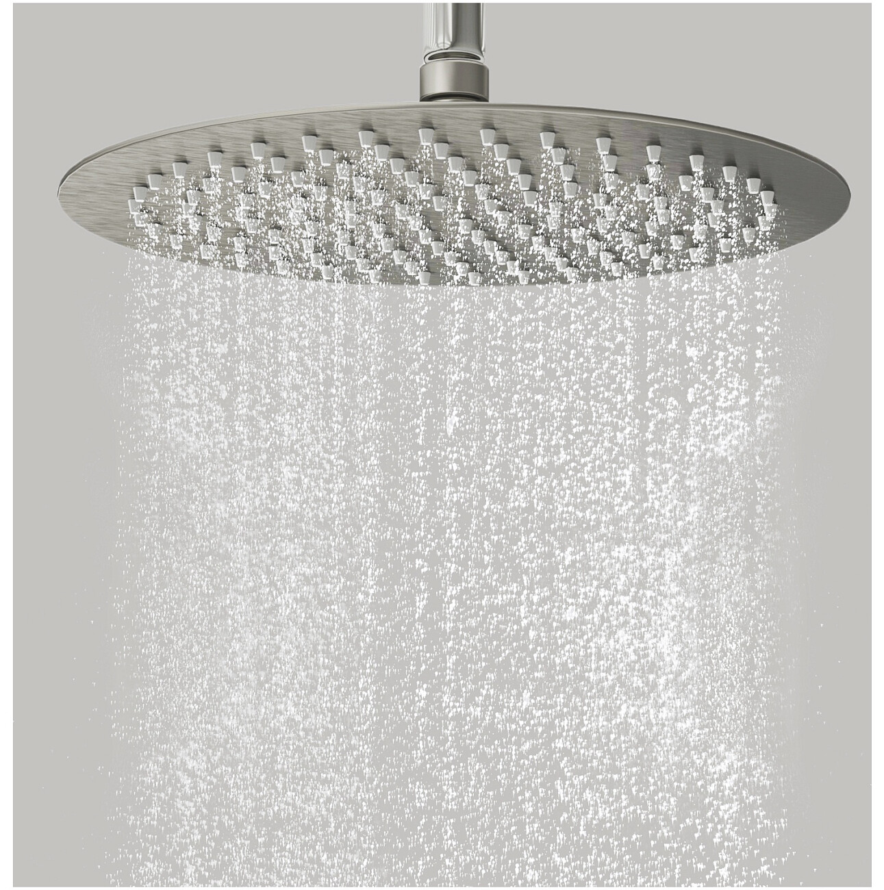 Лейка для тропического душа круглая 25 см никель Wasserkraft A121 - изображение 2