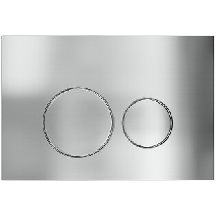 Клавиша смыва для унитаза настенная 16х24,4 см хром Creto Snap 1.1 KL-CR-1.1-CH