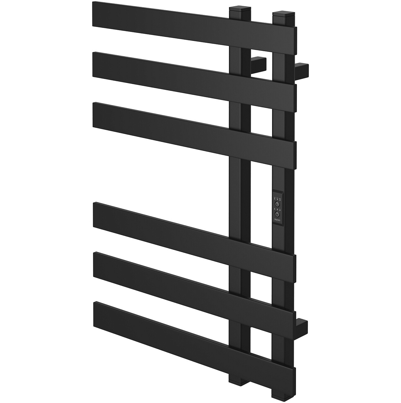 Полотенцесушитель электрический 70х50 см черный Ewrika "Медея" LX 4657819952899 - изображение 9