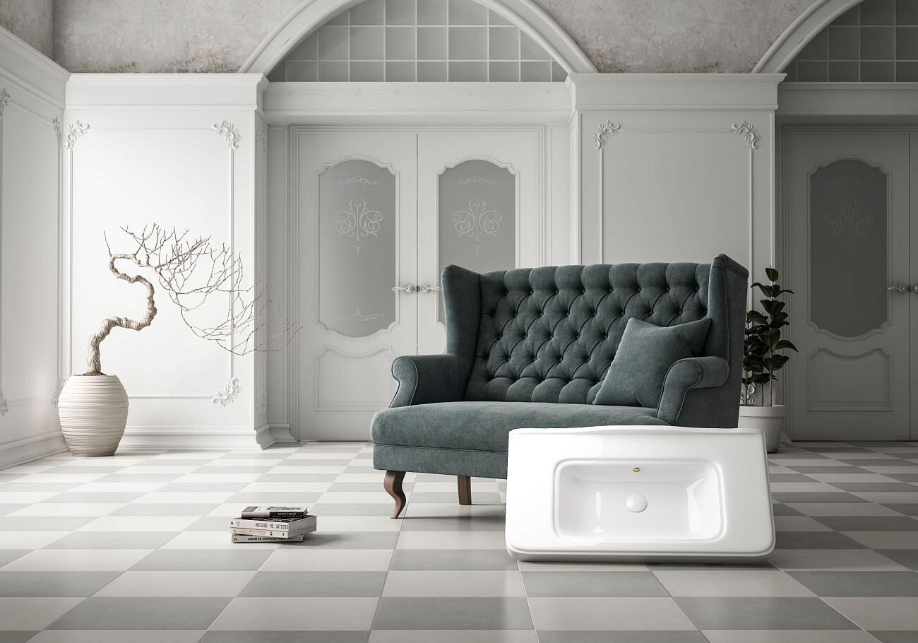 Раковина мебельная фаянсовая 95 см белая Stworki "Молде" 15095-KL - изображение 10