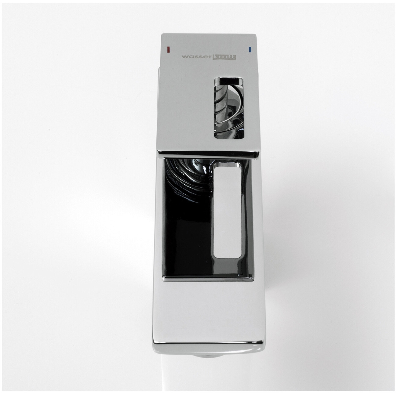 Смеситель для раковины из латуни хром Wasserkraft 1503 - изображение 8