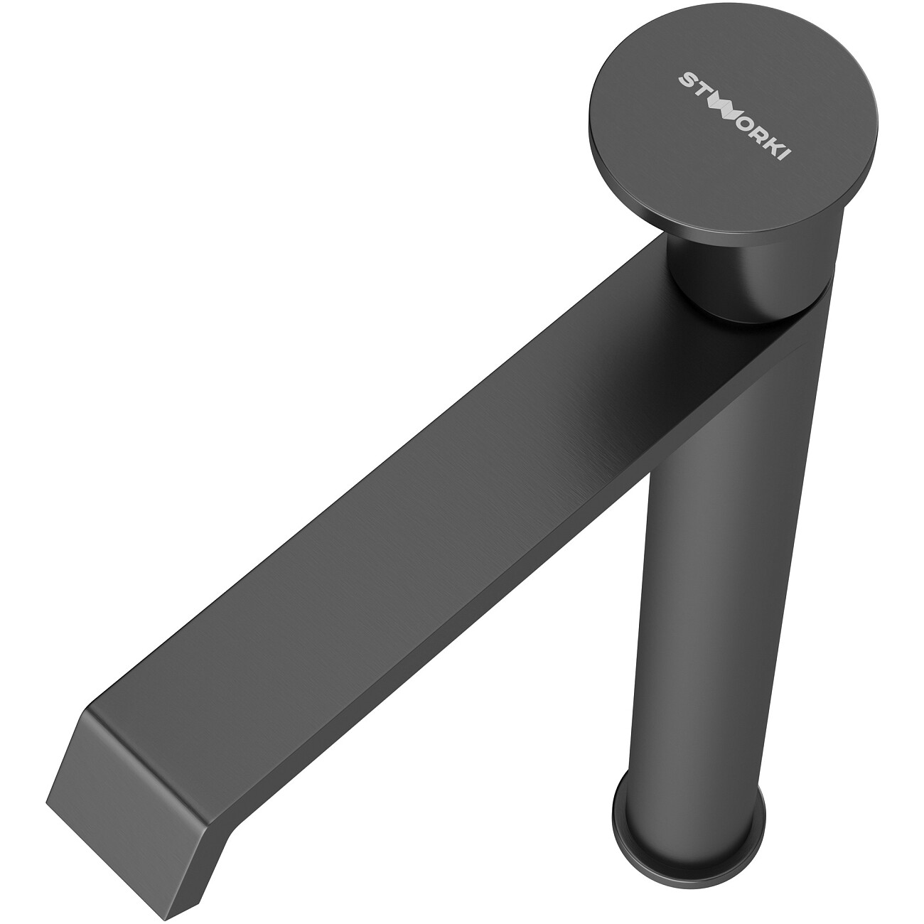Смеситель для раковины однорычажный вороненая сталь Stworki "Лерум" S04020GB - изображение 10