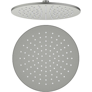 Лейка для верхнего душа круглая 25 см черный хром Aquatek AQ2077BGM