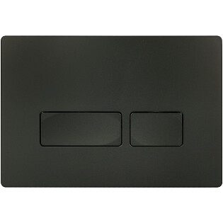 Кнопка смыва механическая для инсталляции черная Cerutti SPA CR02BK