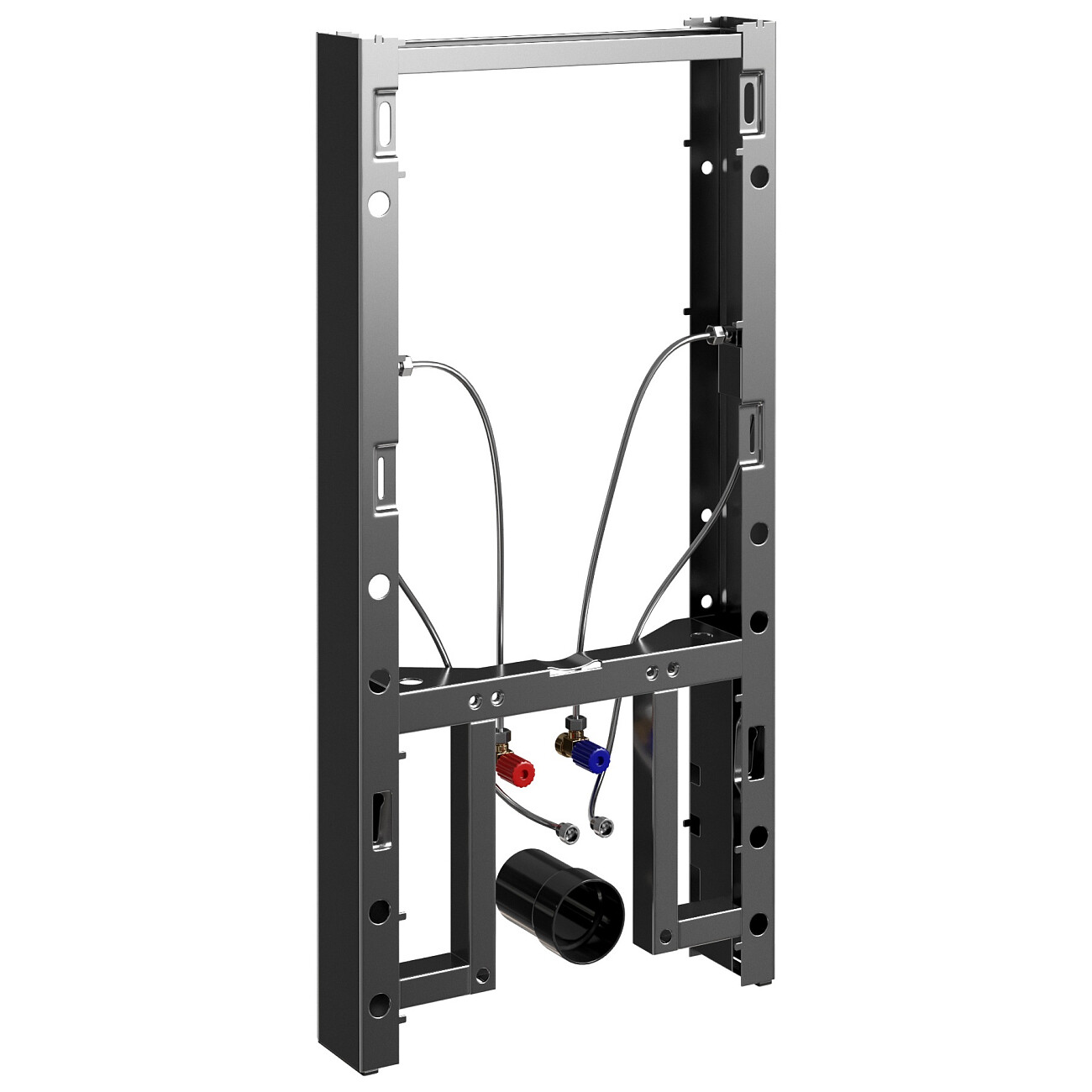 Пристенный модуль инсталляции для биде белый Wasserkraft Naab 86BDT.050.WH - изображение 4