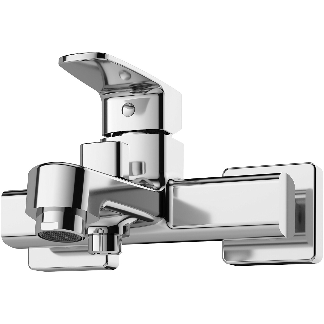 Смеситель для ванны с душем настенный хром Stworki "Купервик" S22100CR - изображение 8