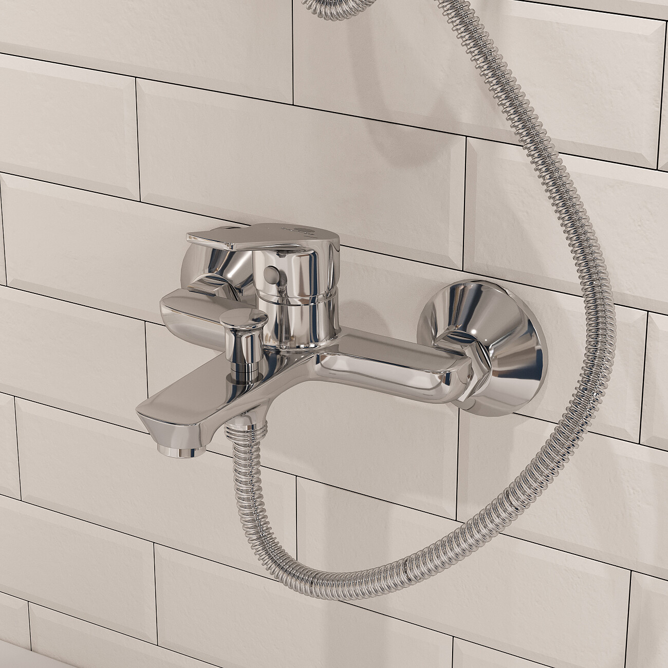 Смеситель для ванны однорычажный хром Stworki "Монтре" MO-05cr - изображение 5