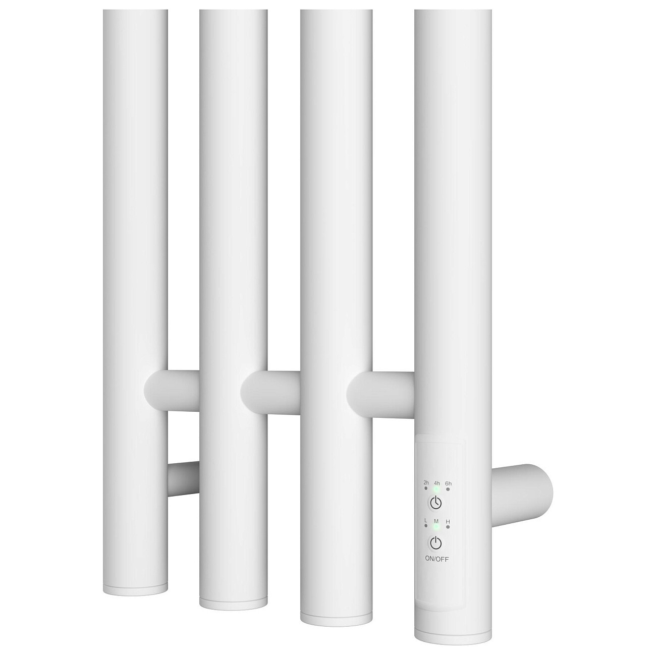 Полотенцесушитель электрический 120х18 см белый Point "Деметра П3" PN12832W - изображение 4