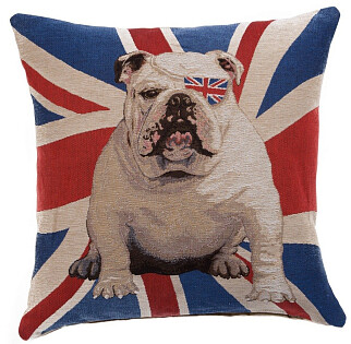 Подушка с принтом Winston