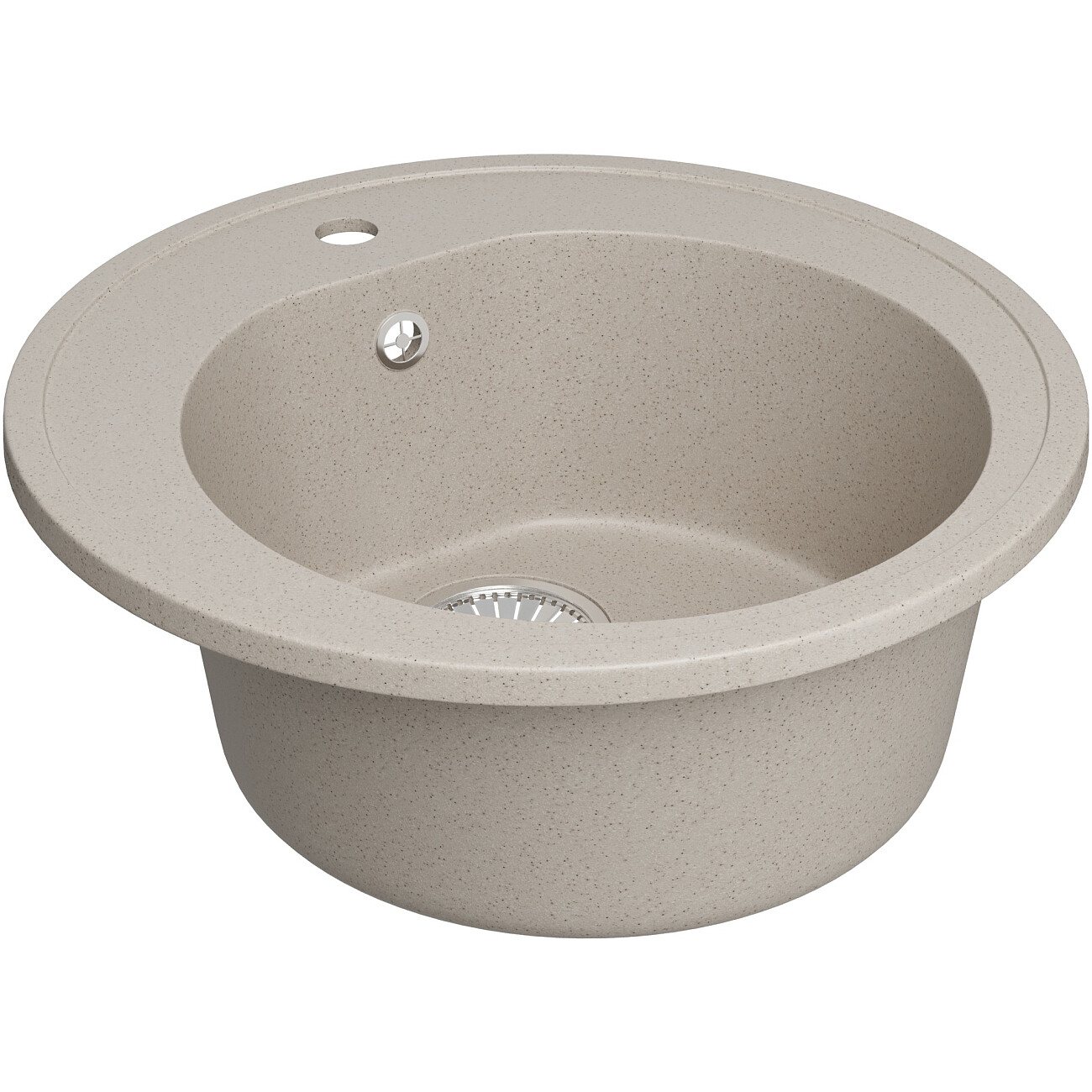 Мойка кухонная бежевая Domaci "Болонья" М-03-003 - изображение 9