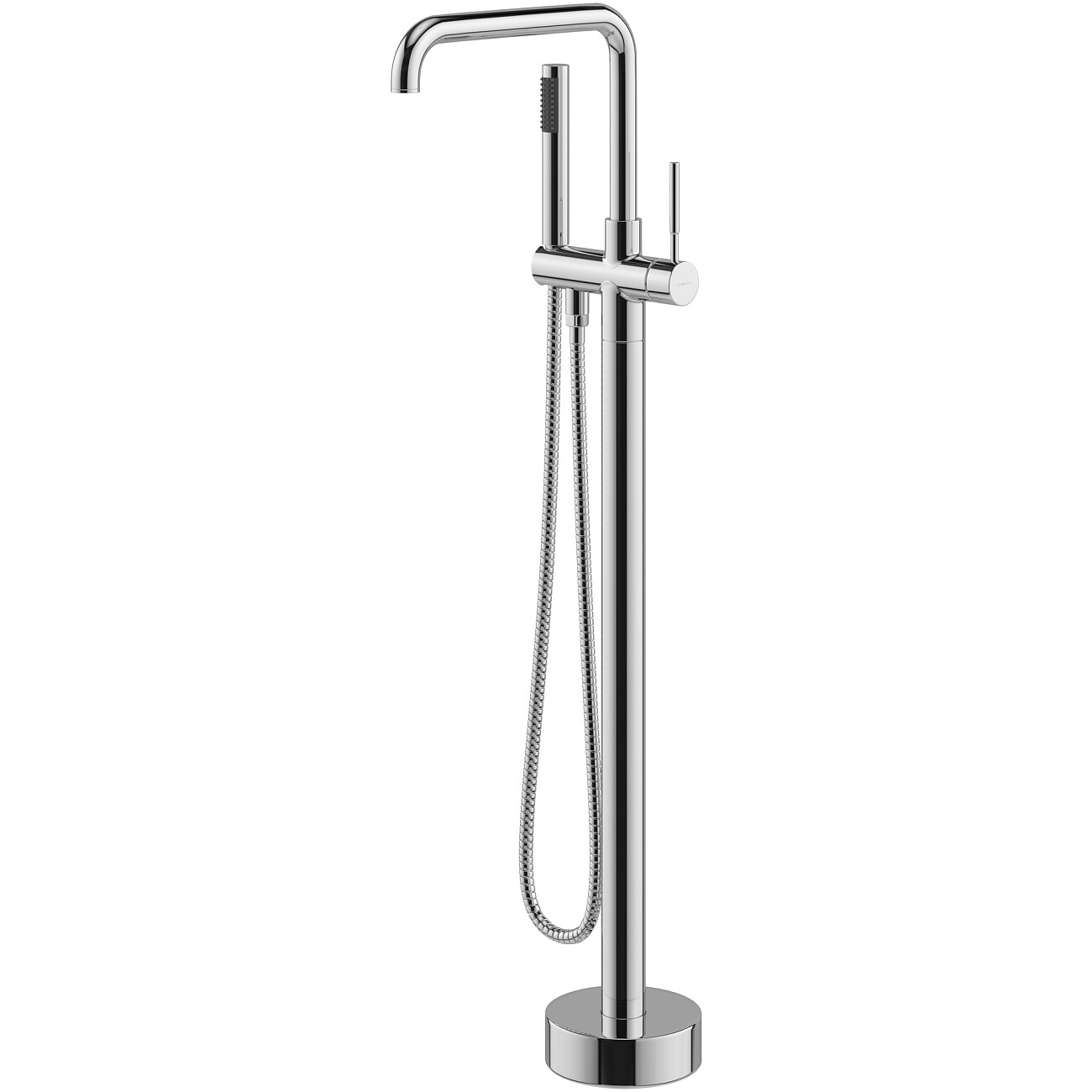 Смеситель напольный для ванны с душем хром Stworki "Лунд" S25080CR - изображение 7