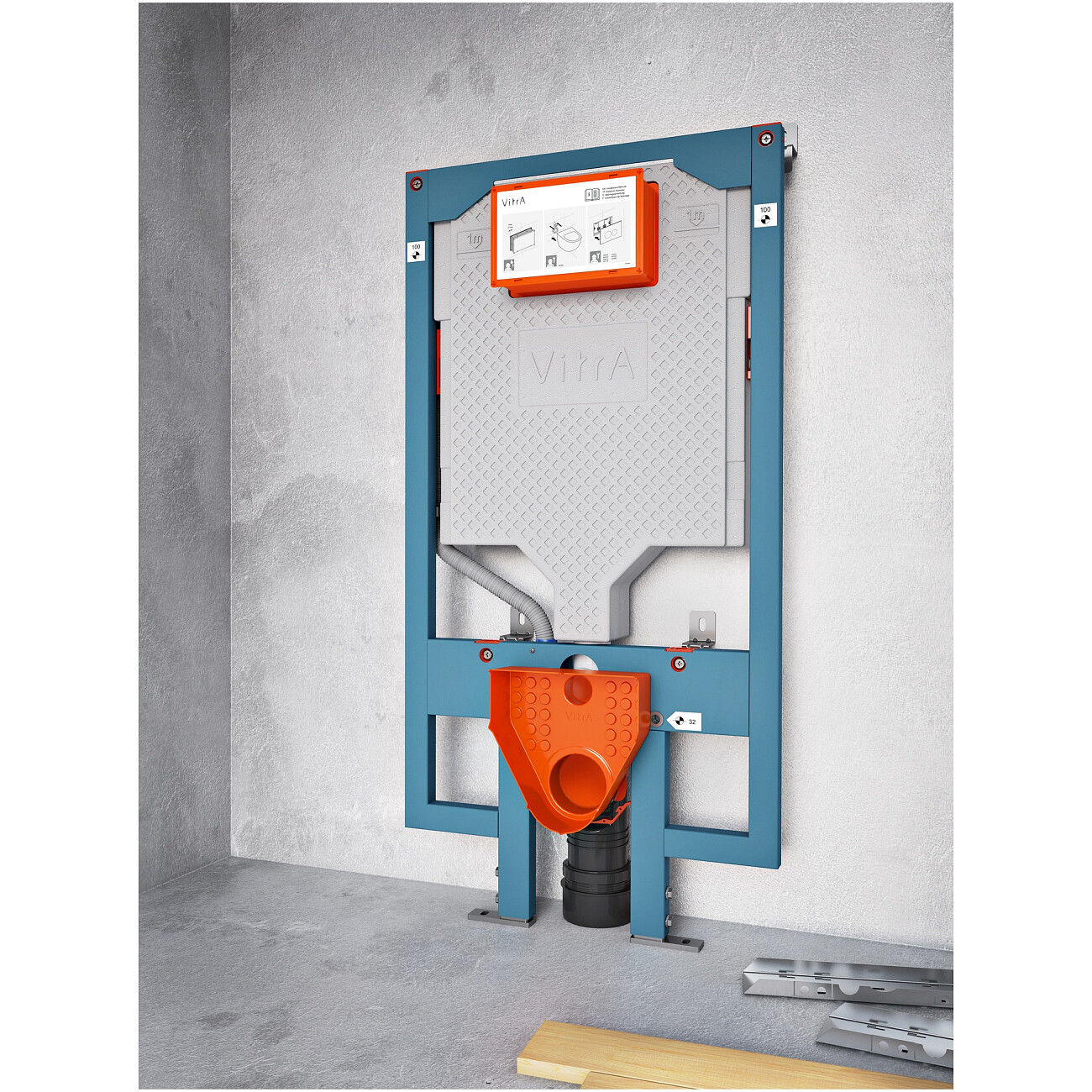 Система инсталляции для унитазов Vitra VPro 765-5800-01 - изображение 3