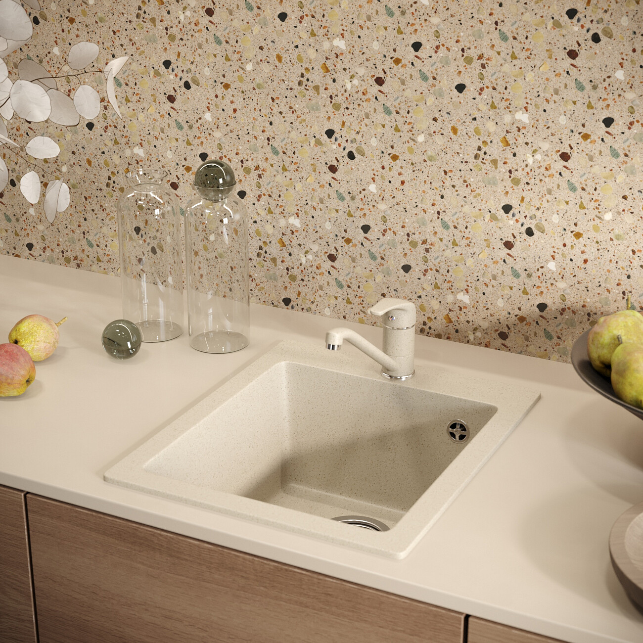 Смеситель для кухни однорычажный берилл Domaci "Солерно" DC-3009 - изображение 5