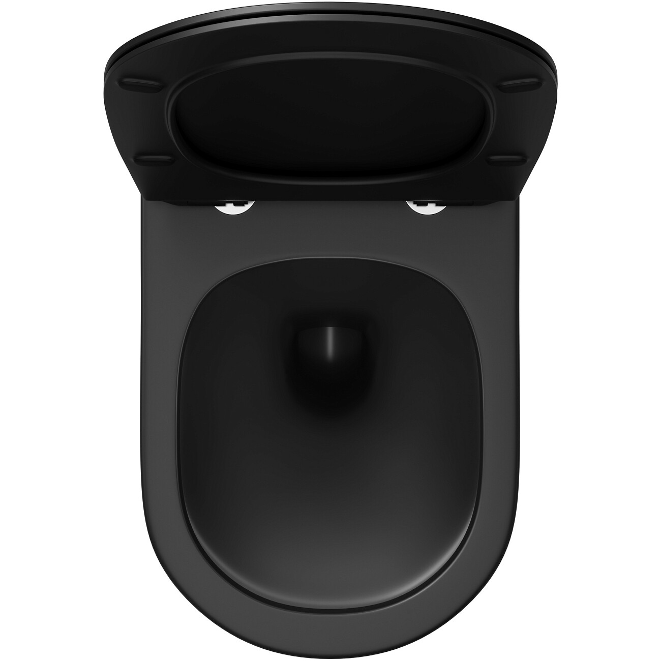 Унитаз подвесной безободковый с микролифтом черный Stworki "Готланд" S13401BK - изображение 10