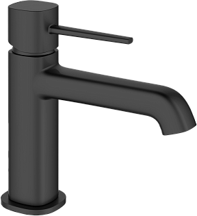 Смеситель для раковины однорычажный черный Stworki &quot;Эстерсунд&quot; ES-01b