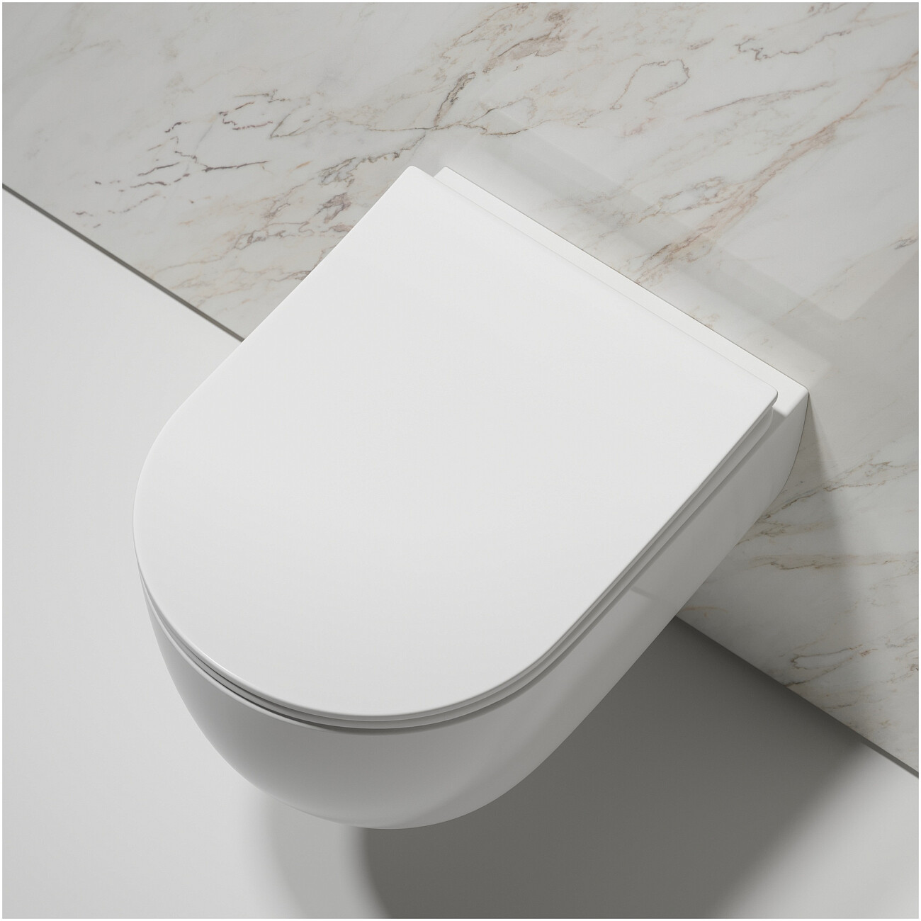 Унитаз Ceramicanova Modena Rimless CN6063 с инсталляцией Ewrika ProLT 0026-2020 - изображение 5