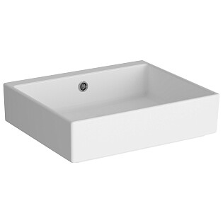 Раковина накладная фарфоровая прямоугольная 38х45 см белая Vitra ArchiPlan 7403B003-0012