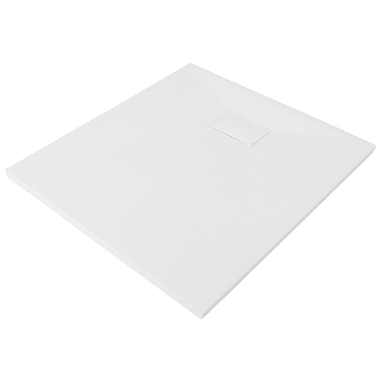 Душевой поддон из стеклопластика квадратный 90х90 см белый Wasserkraft Main 41T03 - изображение 2