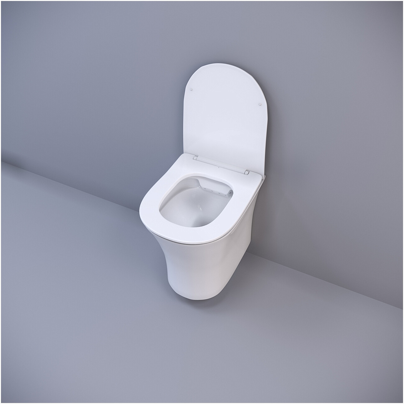 Унитаз подвесной безободковый белый Cerutti SPA Bernina Aria CT7191 - изображение 8