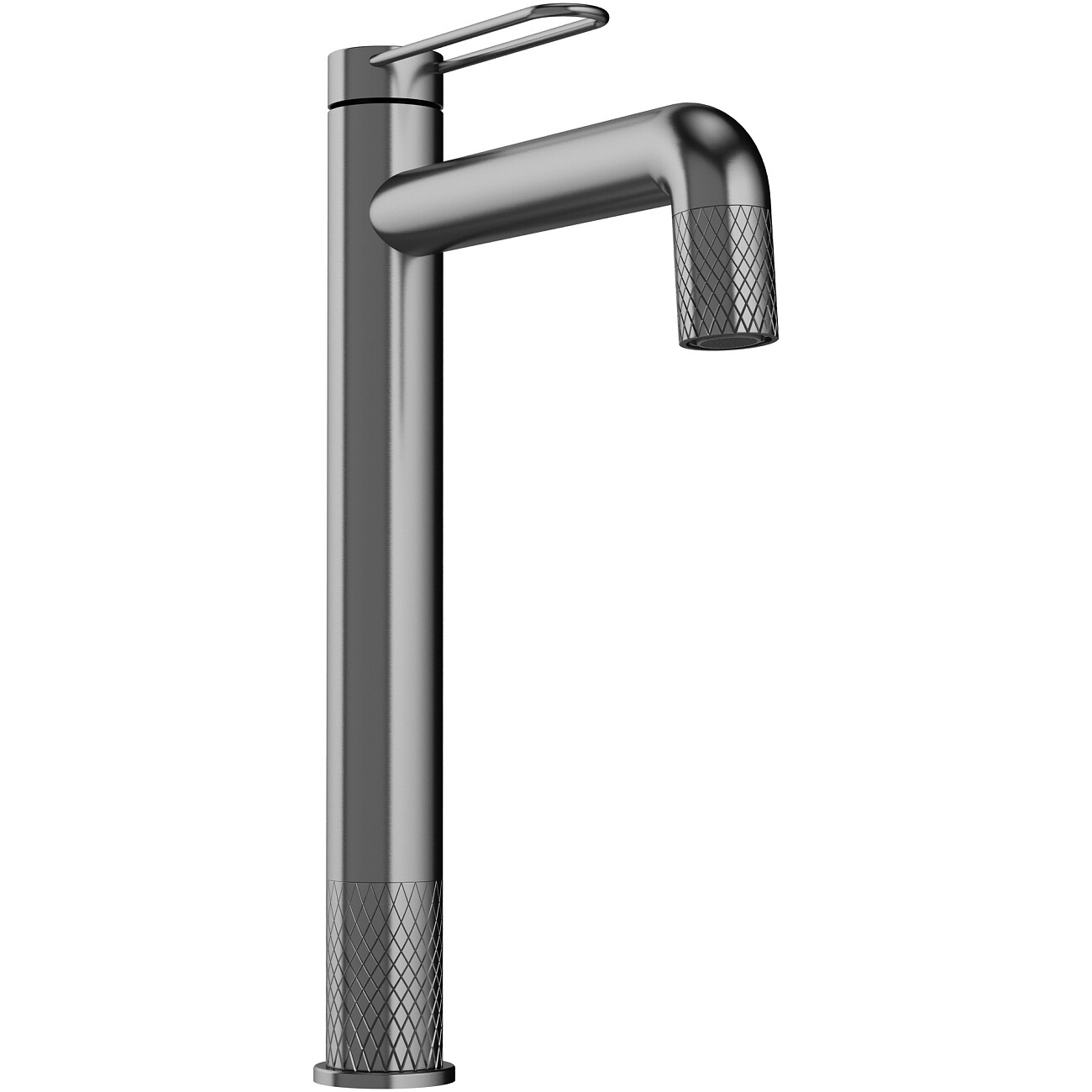 Смеситель для раковины однорычажный вороненая сталь Stworki "Левангер" S07020GB - изображение 8