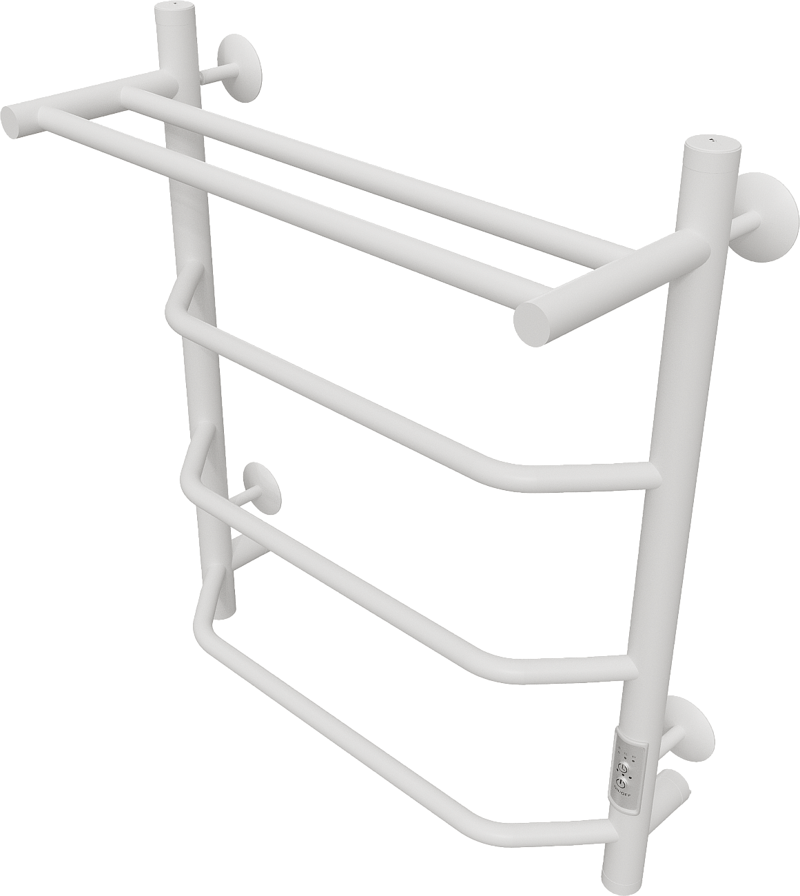 Полотенцесушитель электрический 60х50 см белый Ewrika "Сафо БРР" - изображение 7