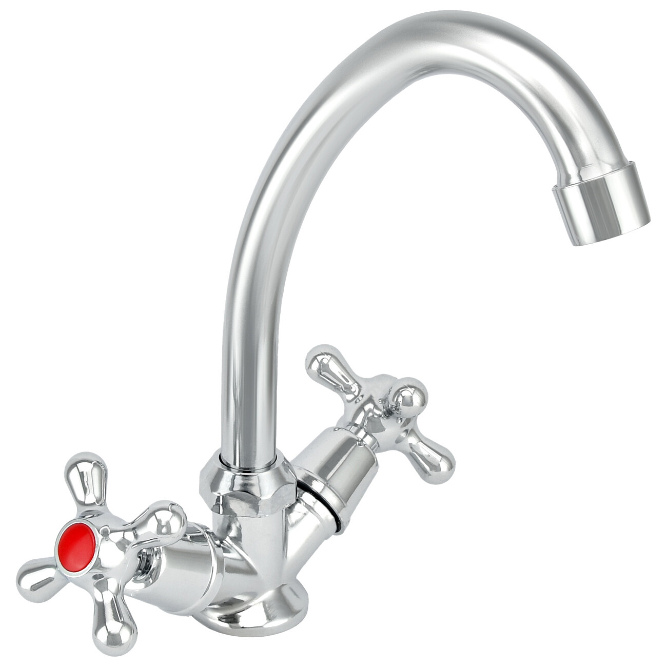 Смеситель для раковины двухвентильный хром Istok life Standard 0402.970 - изображение 3