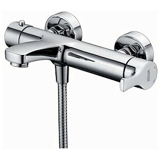 Душевой комплект с лейкой и коротким изливом хром Wasserkraft Berkel 4801