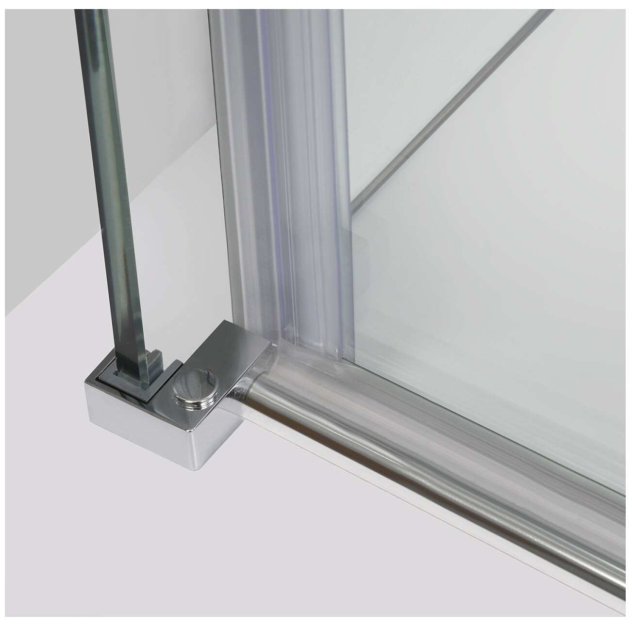 Душевой уголок прямоугольный 130х90 см хром Wasserkraft Dinkel 58R33 - изображение 16