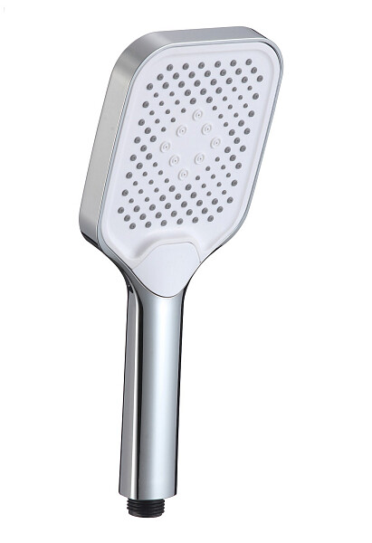 Лейка для ручного душа прямоугольная 10х7 см белая D-Lin D61041 - изображение 1