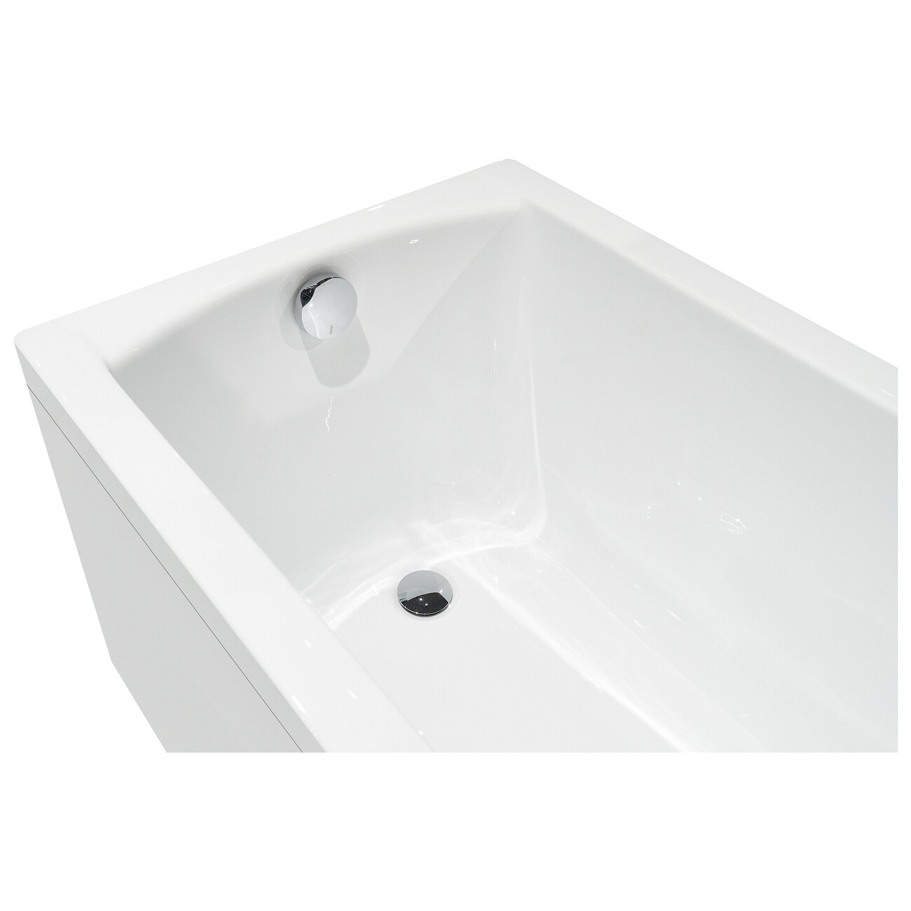 Ванна акриловая 80х180 см белая Creto Elite 11-18080 - изображение 3