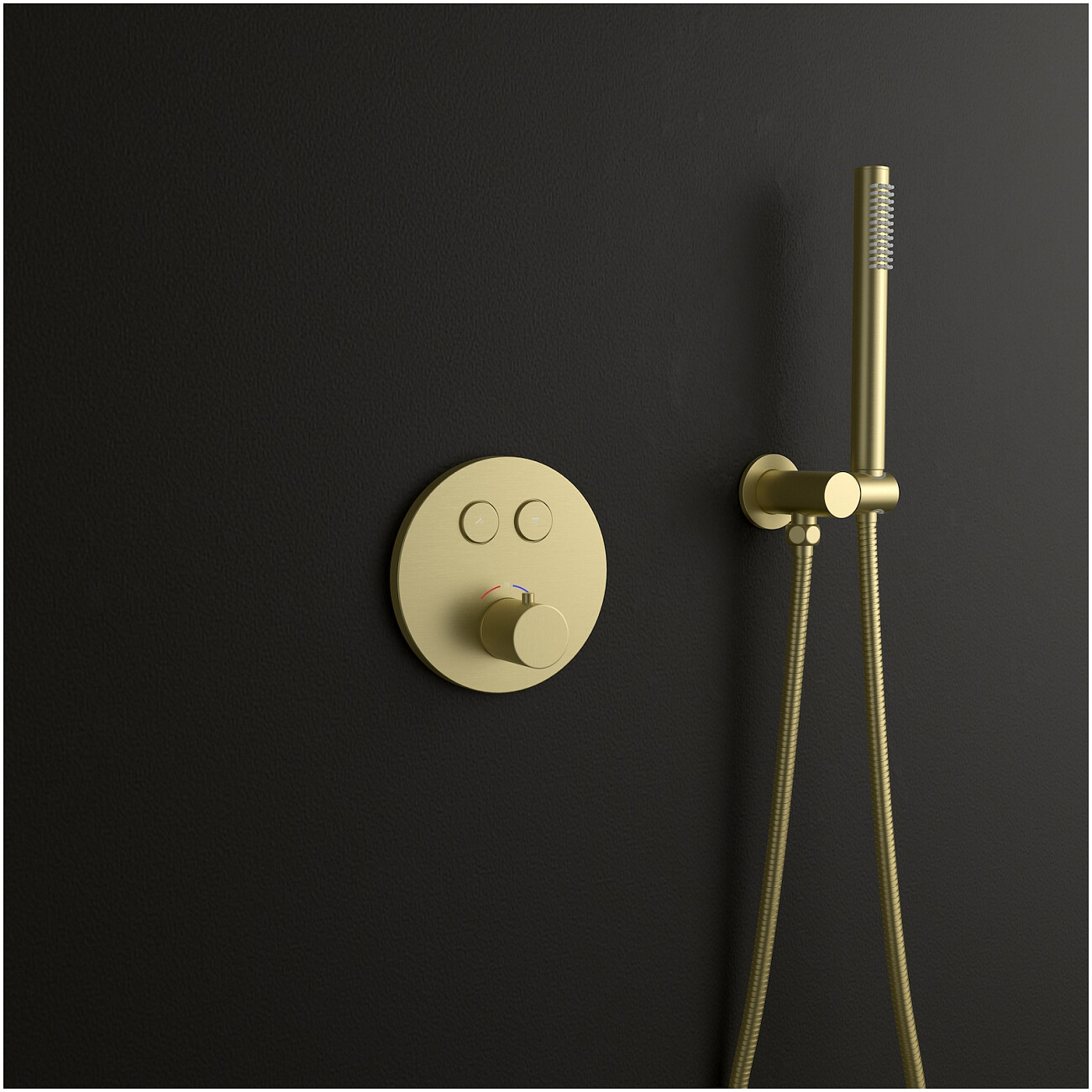 Душевая система встроенная с термостатом золото матовое Timo Saona SX-2370-17SM - изображение 5