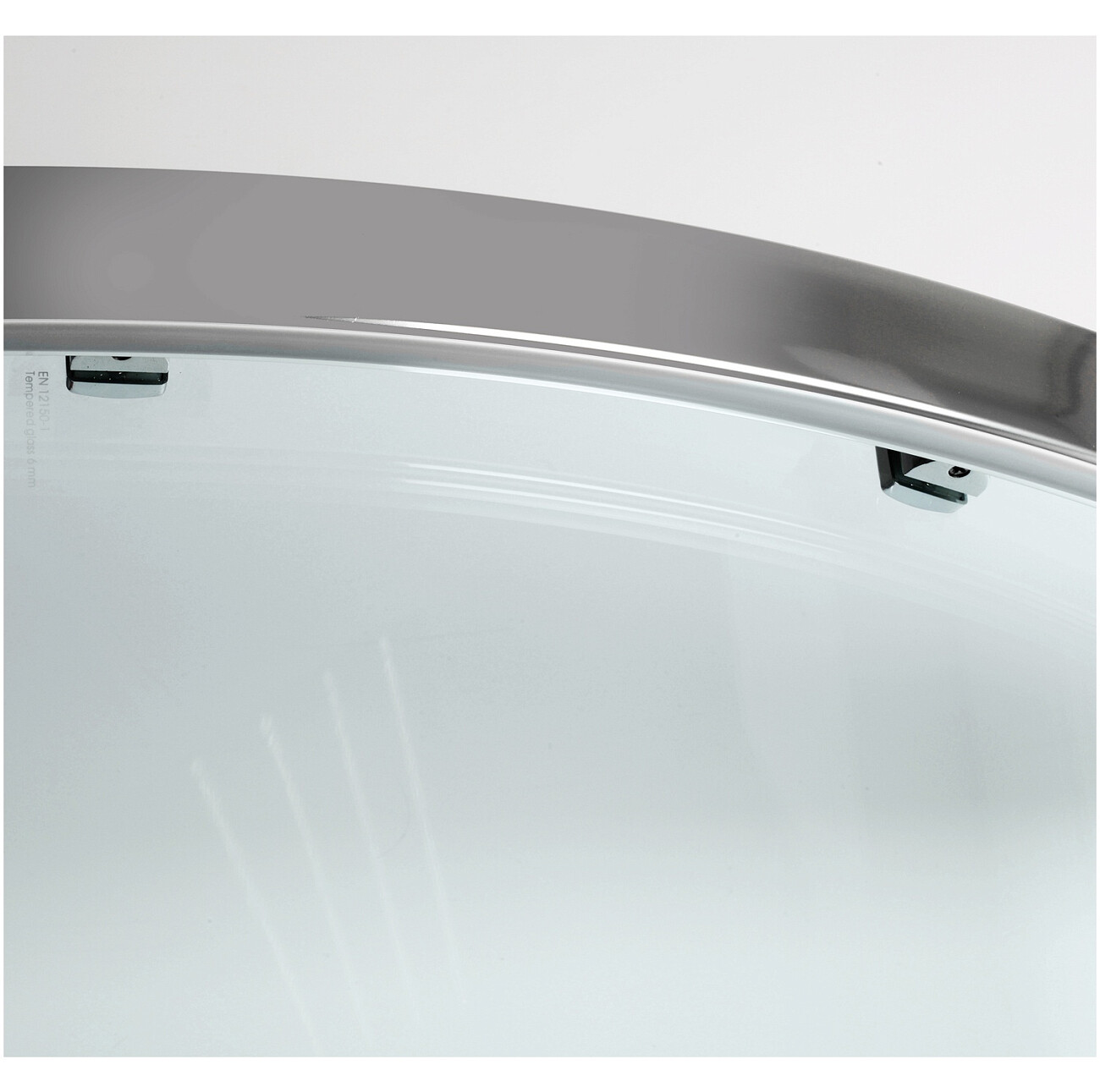 Душевой уголок ассиметричный 120х90 см хром Wasserkraft Lippe 45S24 - изображение 9