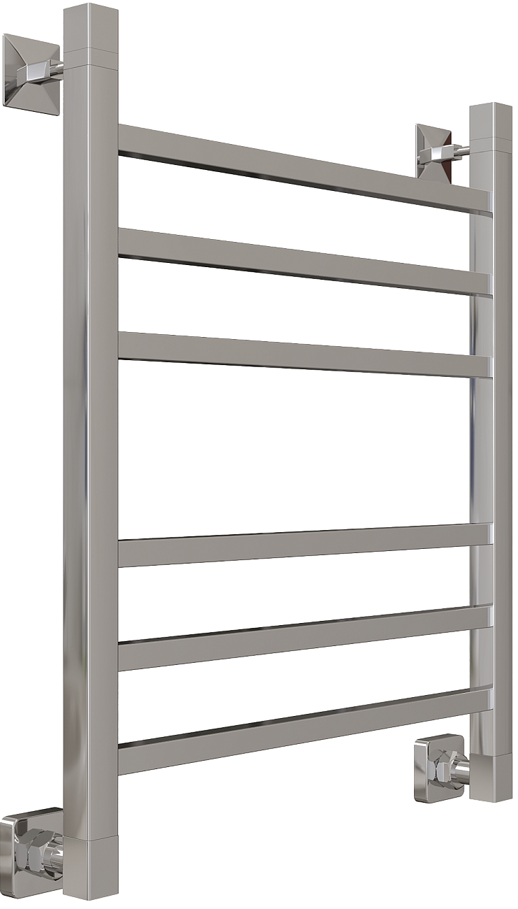 Полотенцесушитель водяной 60х50 см хром Ewrika "Деметра" LP 4656759171322 - изображение 9
